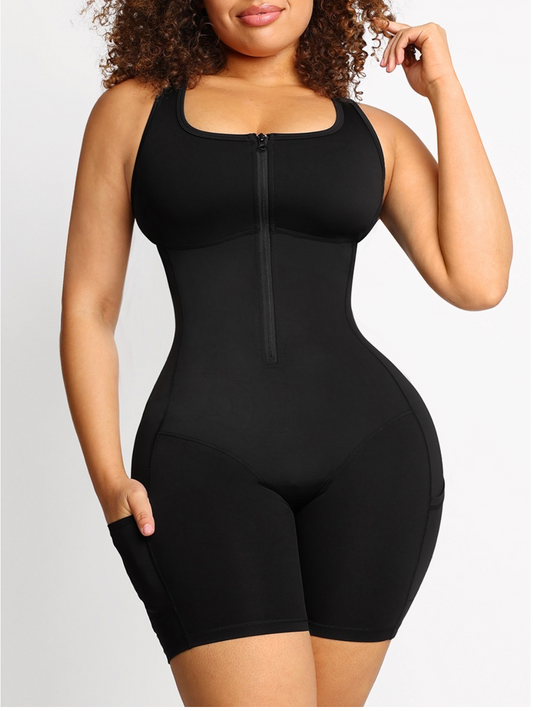 Waisted Workout Jumpsuit